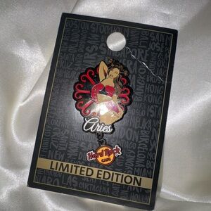 NWT Hard Rock Cafe Limited Edition 2016 Aries Pin